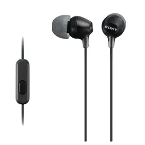 Sony MDR-EX15AP Wired In-Ear Headphones with Microphone 9mm Drivers Deep Bass 3.5mm