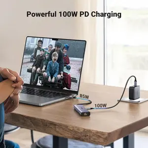 UGREEN 15598 6-in-1 USB-C Hub – 4K HDMI, Gigabit Ethernet, 100W PD Charging, 3x USB 3.0 Ports