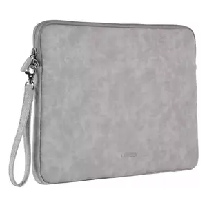 UGREEN 20476 Laptop Sleeve Case – Premium Nubuck Leather & Soft Velvet Lining, Slim Protective Design