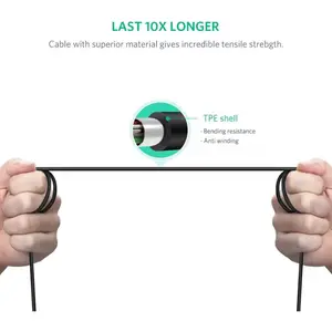 UGREEN US241 50446 USB-C to USB-B 2.0 Printer Cable – 2 Meter, 480Mbps High-Speed Data Transfer, Black