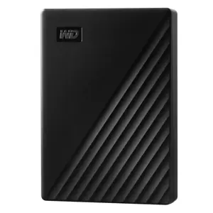 Western Digital My Passport 4TB Black Portable External Hard Drive - USB 3.2 Gen 1 with 256-bit AES Hardware Encryption and Auto Backup Software