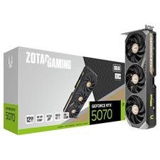 ZOTAC Gaming GeForce RTX 5070 Solid OC DLSS 4 12GB GDDR7 192-bit 28 Gbps PCIE 5.0 Gaming Graphics Card, IceStorm 2.0 Cooling, Spectra RGB Lighting, ZT-B50700J-10P