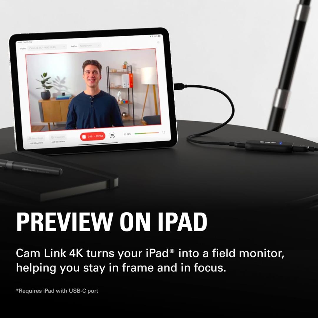 Obs Link Elgato Elgato Cam Link 4K – External Capture Card For