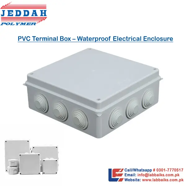 PVC Junction Box Terminal Box – Waterproof Electrical Enclosure
