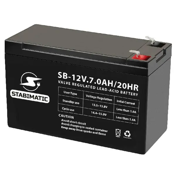 12V 7AH Dry Battery