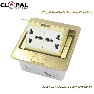 Clopal Pop-Up Technology Floor Box 