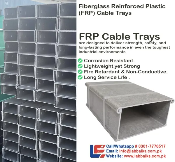 Fiberglass Reinforced Plastic (FRP) Cable Tray