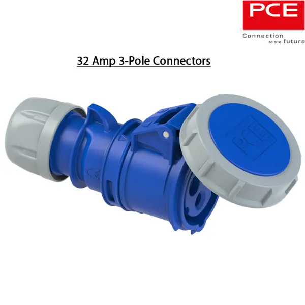 Industrial Socket 32A 3Pin PCE