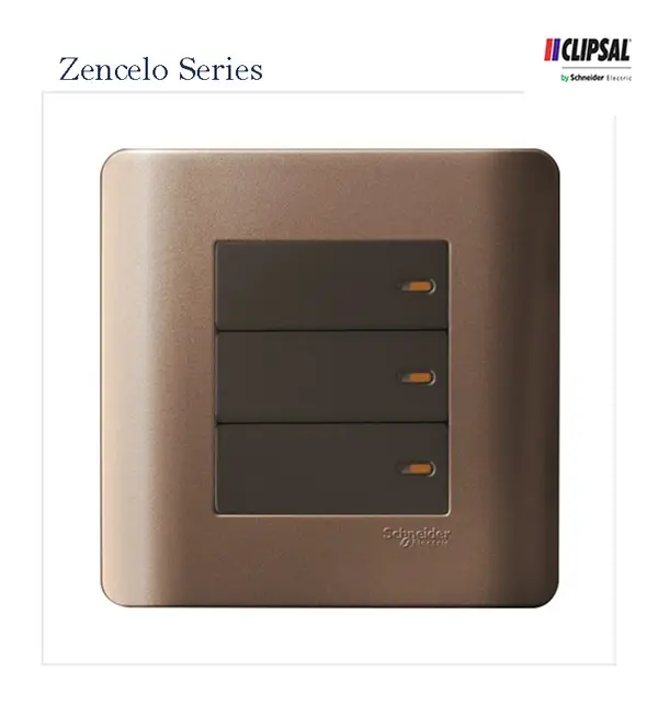 Zencelo Series by Schneider Electric Switches