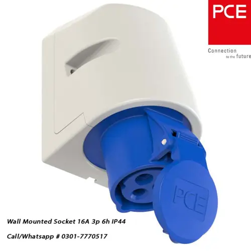 Industrial Plug Socket Wall Mounted