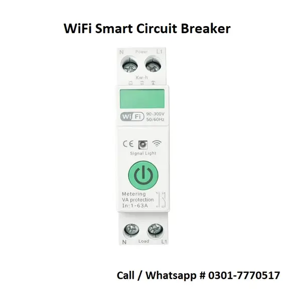 WiFi Smart Circuit Breaker 1-63A 