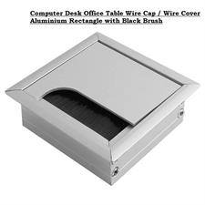 Table Wire Cover aluminum silver and Black Color 