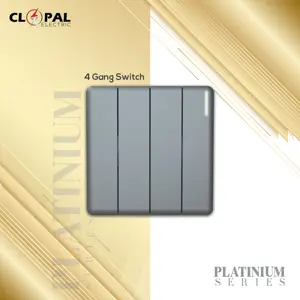Clopal Platinum Series 4-Gang