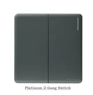 Clopal Platinum Series 2-Gang Sheet