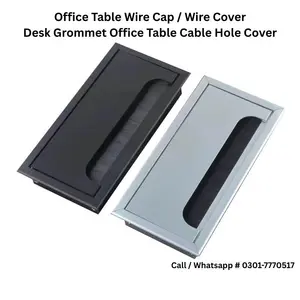 Table Wire Cover aluminum silver and Black Color 