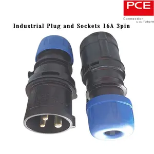 PCE industrial Plug and Sockets 16A 3pin