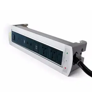 Rotatable Table Socket Technology Box Table Top