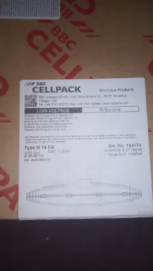 Resin Cable Joint Kit waterproof - Cellpack M14