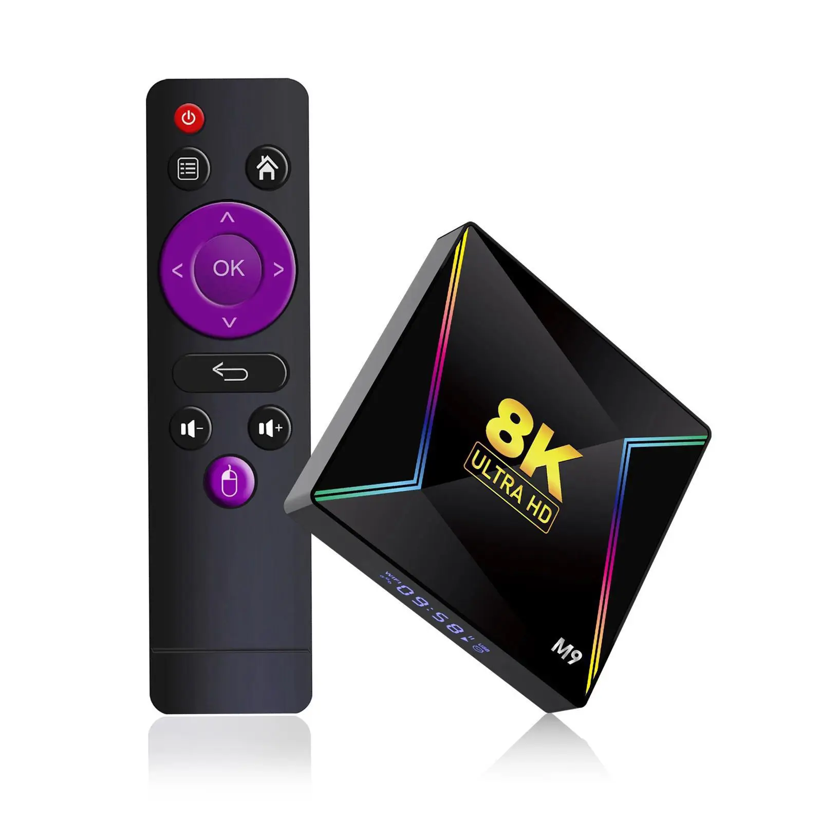 Buy H96 Max M9 Android TV Box | 4GB RAM, 64GB Storage, 4K UHD