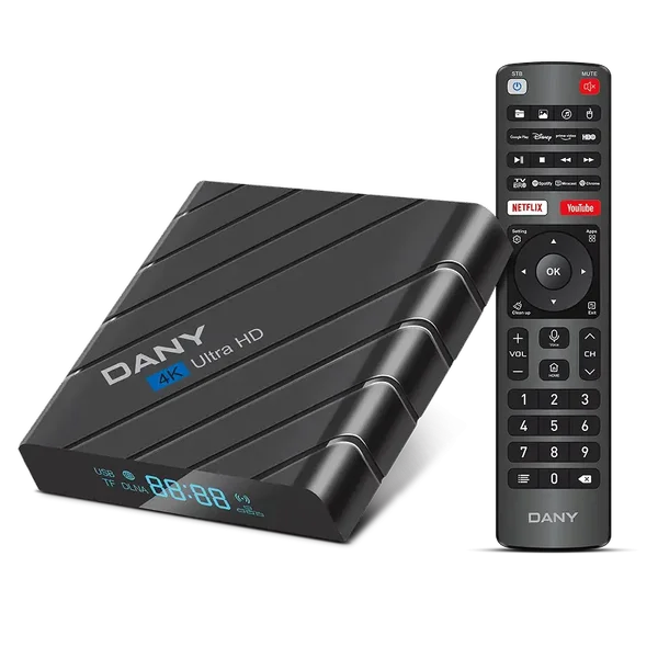 Dany Amaze AX-550 Android Box, 2Gb Ram,16Gb Rom, Optical Fiber Interface - Android 15