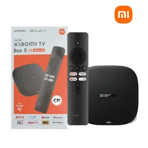 Xiaomi TV Box S (3rd Gen) Google TV 4K Ultra - Global Version Wi-Fi 6, 2.4GHz / 5GHz Bluetooth 5.2, 2GB RAM, 32GB ROM