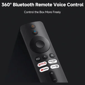 Xiaomi TV Box S (3rd Gen) Google TV 4K Ultra - Global Version Wi-Fi 6, 2.4GHz / 5GHz Bluetooth 5.2, 2GB RAM, 32GB ROM
