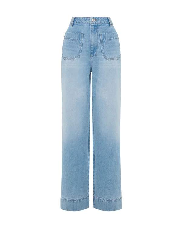 Pocket Front Denim Jeans