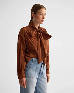 Julia Scarf Neck Top