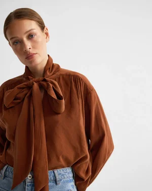 Julia Scarf Neck Top