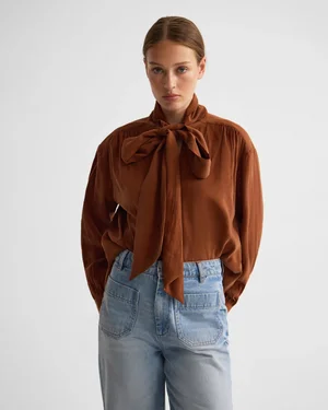 Julia Scarf Neck Top