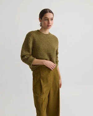 MonoKnit Soft Crew Neck