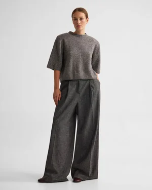 Wool Knitted T-Shirt