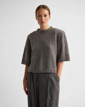 Wool Knitted T-Shirt