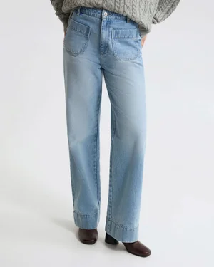 Pocket Front Denim Jeans