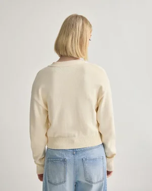 Violet Cotton Cardigan