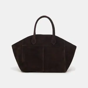 Suede Tote Bag