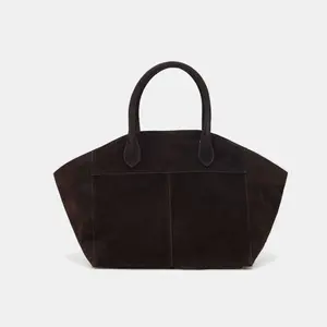 Suede Tote Bag