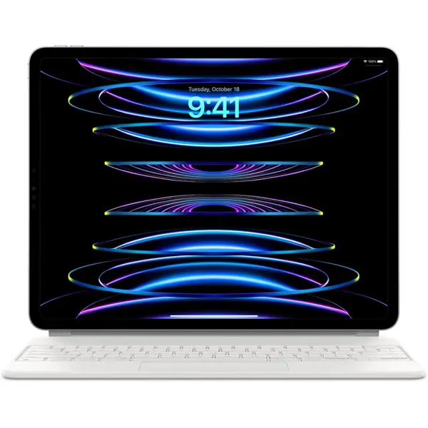Apple Magic Keyboard for iPad Pro 12.9-inch (6th Generation) - US English - White | MJQL3