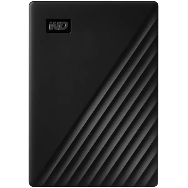 WD My Passport Portable External Hard Drive, 2TB USB 3.1/USB 3.0 Compatible Black WDBYVG0020BBK-WESN