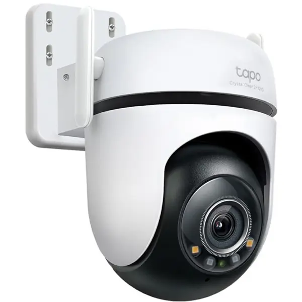 TP-Link Tapo C520WS Outdoor Pan/Tilt Security Wi-Fi Camera | 2K QHD Live View, Starlight Color Night Vision, Alexa and Google Assistant supported, 4MP QHD (2560×1440)