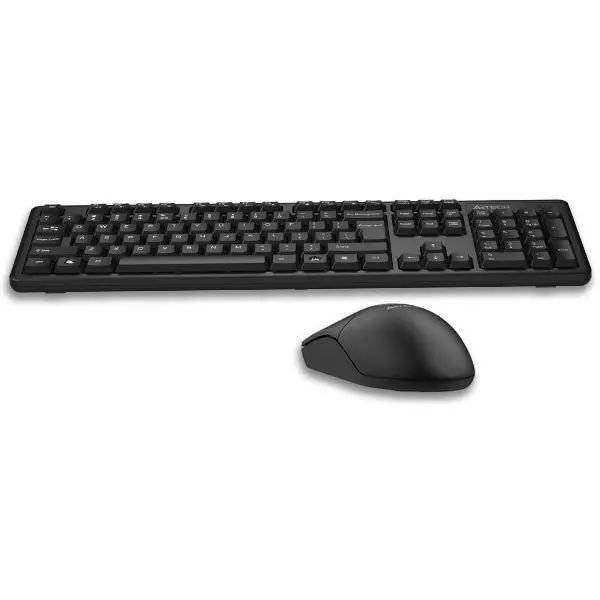 A4Tech 3330NS Wireless Desktop - Black - Keyboard & Mouse