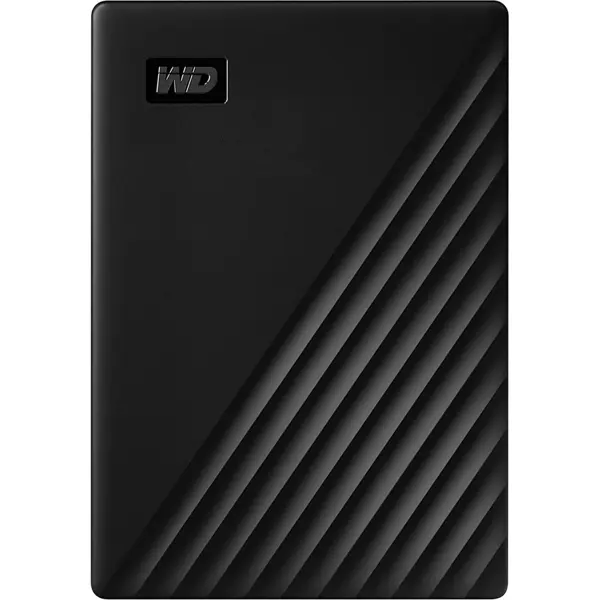 WD My Passport Portable External Hard Drive 5TB USB 3.1 and USB 3.0 Compatible Black WDBPKJ0050BBK