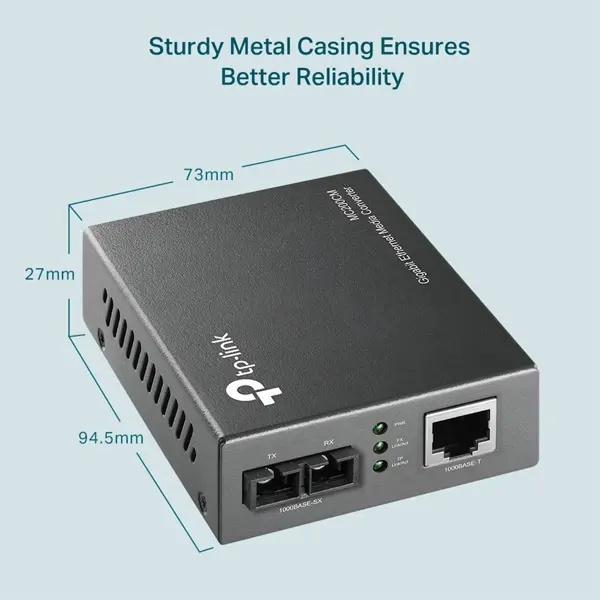 TP-Link MC200CM Gigabit Multi-Mode Media Converter