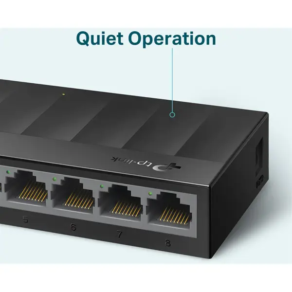 TP-Link LS1008G 8-Port 10/100/1000Mbps Desktop Unmanaged Switch Gigabit | Ver 4.40