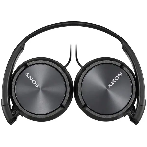 Sony MDR-ZX310AP Wired On Ear Headphones, Black