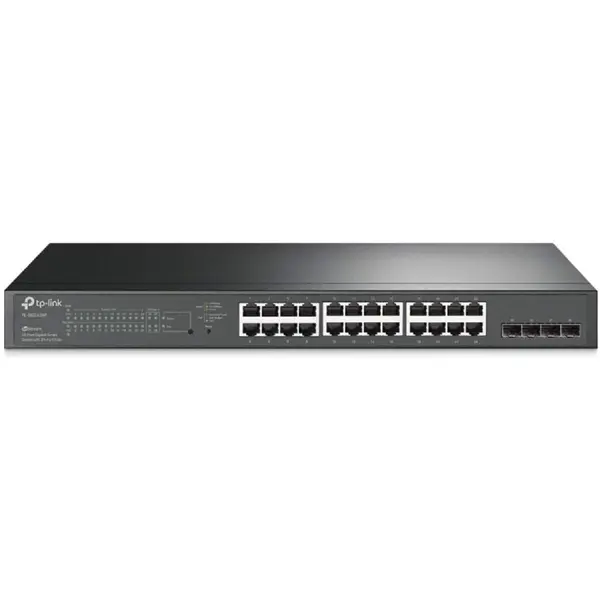 TP-Link TL-SG2428P JetStream 28-Port Gigabit Smart Switch with 24-Port PoE+