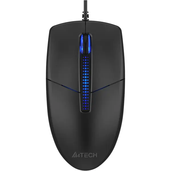 A4Tech N-530S Illuminate Mouse 1200dpi Black
