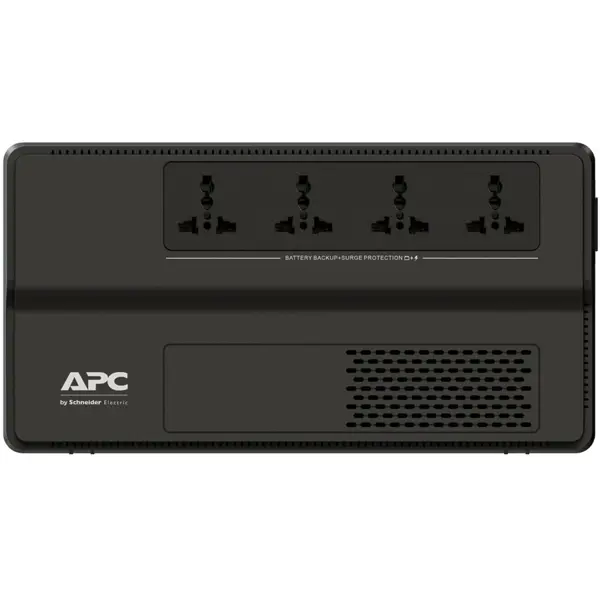 APC BV1000I Easy UPS 1000VA AVR 230V, 4x Universal Outlet, Floor/Wall Mount | BV1000I-MSX