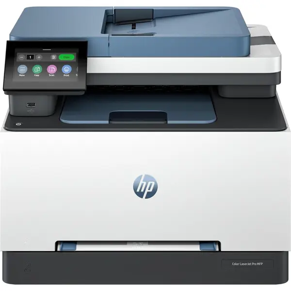 HP Color LaserJet Pro MFP 3303SDW Printer, Print Copy Scan, Wireless, Two-Sided Printing, Scan To PDF, Touchscreen, Dark Surf Blue 499M6A (Official Warranty)