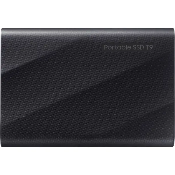 Samsung T9 Portable SSD External Solid State Drive, 2TB USB 3.2 Gen 2x2 Up To 2,000MB/s, Black MU-PG2T0B